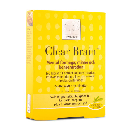 clear brain tillskott