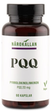 PQQ 20 mg per kapsel, Närokällan